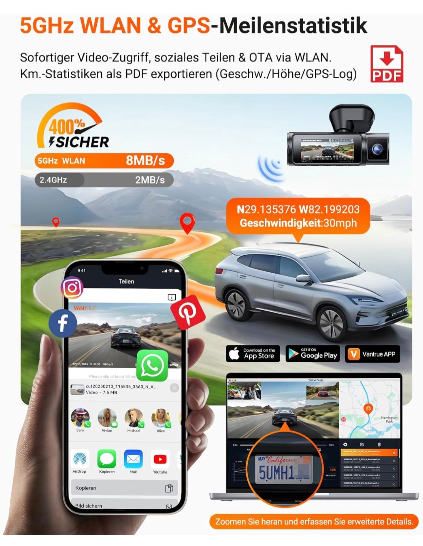 Vantrue N4 Pro S