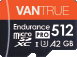 Vantrue 512GB MicroSD Card